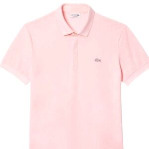 Lacoste Pink Short Sleeve Polo Shirt